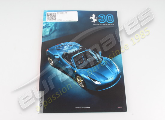 nuevo ferrari n°30 ferrari revista número de pieza 95993440