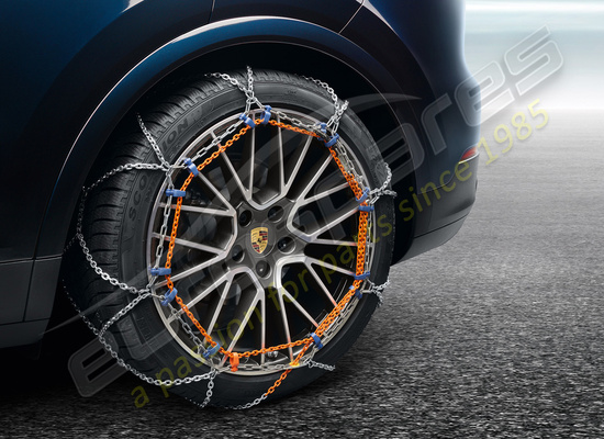 nuevo porsche número de pieza de cadenas de nieve 9y0044690a