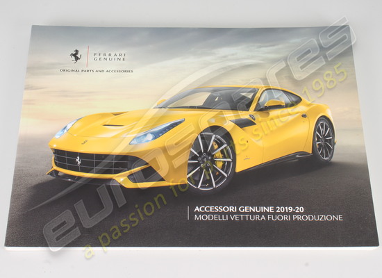 nuevo ferrari folleto fg vehículo fuera de alcance número de pieza 95998254
