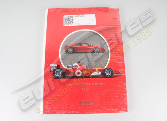 nuevo ferrari anuario 2004. número de pieza 95993008