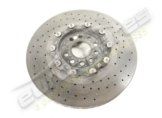 usado lamborghini disco de freno cerámico delantero derecho (ventilado) número de pieza 470615302g