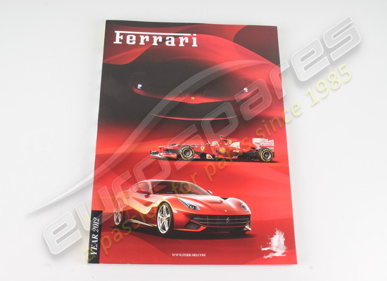 nuevo ferrari anuario 2012 número de pieza 95998140