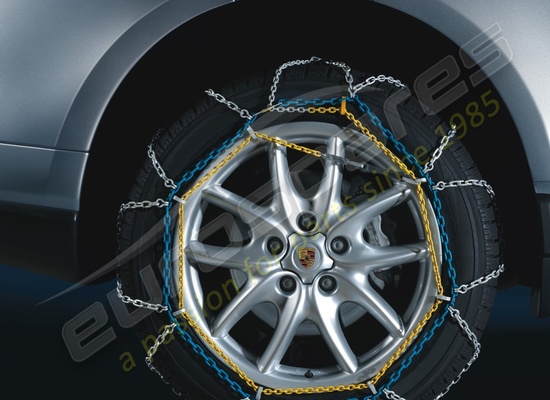nuevo porsche número de pieza de cadenas de nieve 95804460014