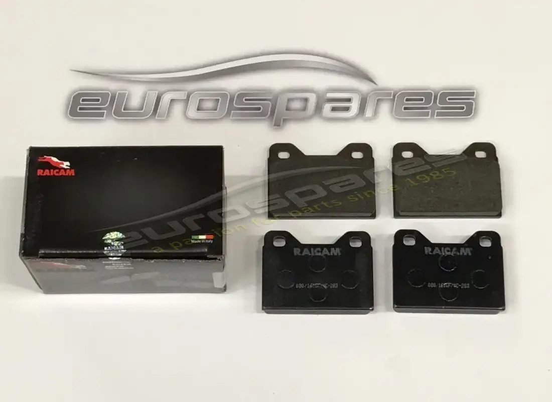 nuevo juego de pastillas de freno trasero eurospares 108076. número de pieza 003207473 (1)