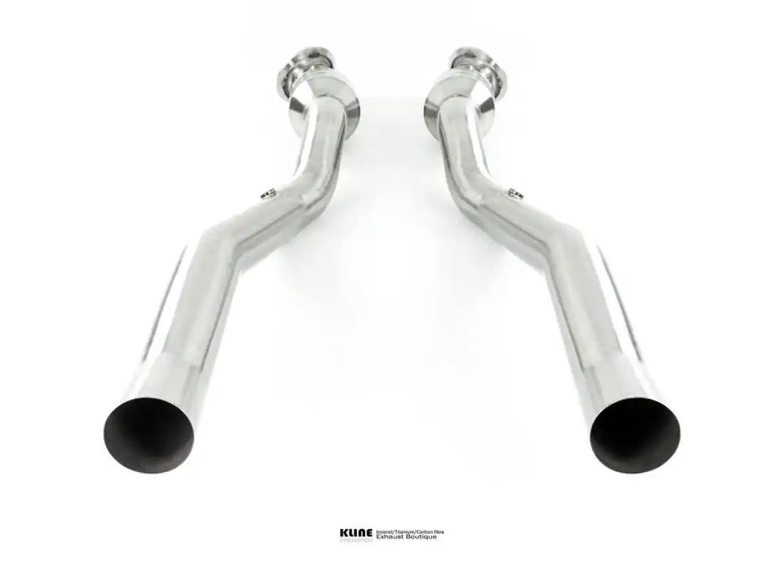 nuevo juego de tuberías decat cat kline innovation - acero inoxidable. número de pieza klfer812decatcsss (2)