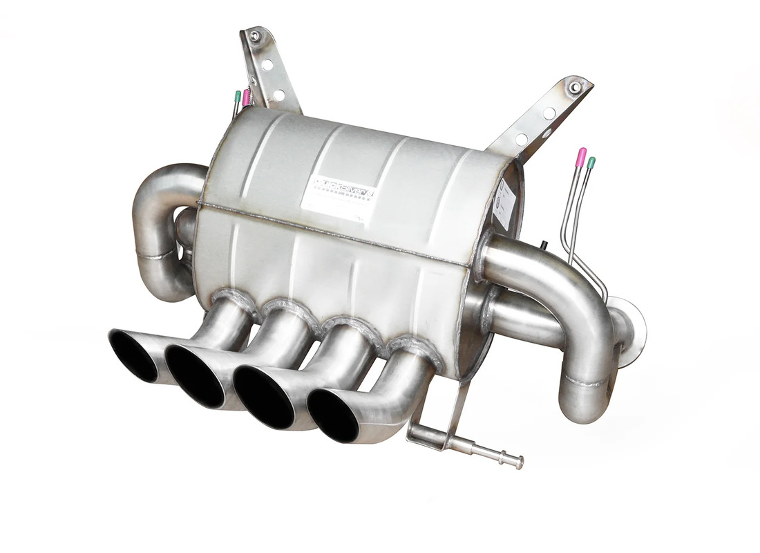 nuevo sistema deportivo quicksilver lamborghini aventador lp700-4 y lp720-4 2011-16 con arquitecto de sonido. número de pieza lm700s (1)