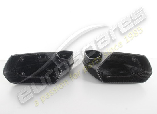 nuevo lamborghini par kit de tapas de espejos carbono mate número de pieza 4t0898820k