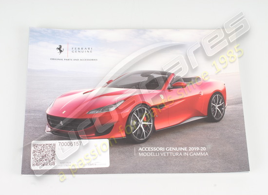 nuevo ferrari folleto fg en range car mod número de pieza 70006157