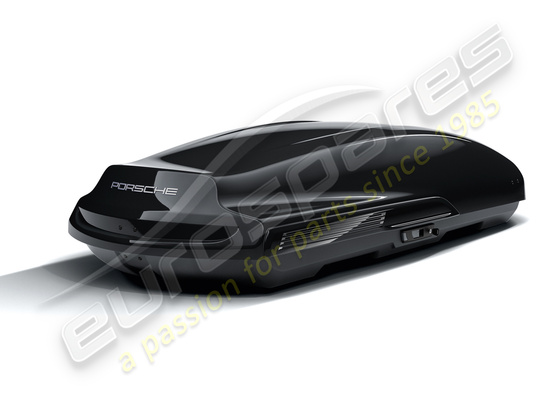 nuevo porsche cofre de techo en negro (alto brillo) número de pieza 9y0044870