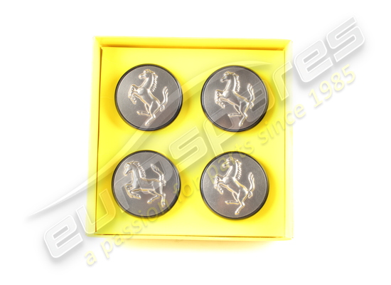 otro nuevo) ferrari set 4 tapacubos de titanio a presión número de pieza 70001285