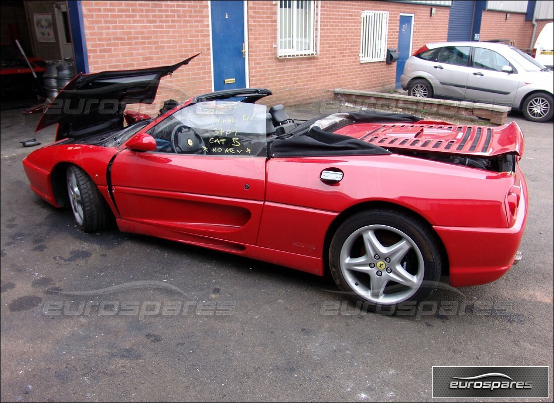 ferrari 355 (5.2 motronic) con 32,000 miles, preparándose para desmantelar #2