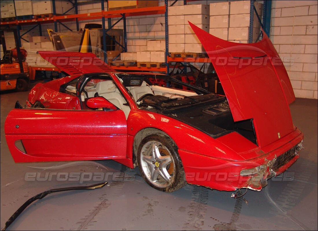 ferrari 355 (5.2 motronic) con 48,820 miles, preparándose para desmantelar #7