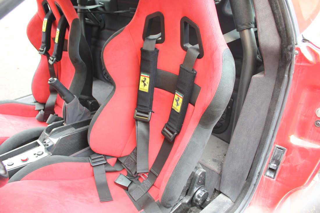 ferrari 360 challenge stradale con 20,367 kilómetros, en preparación para desmantelamiento #10