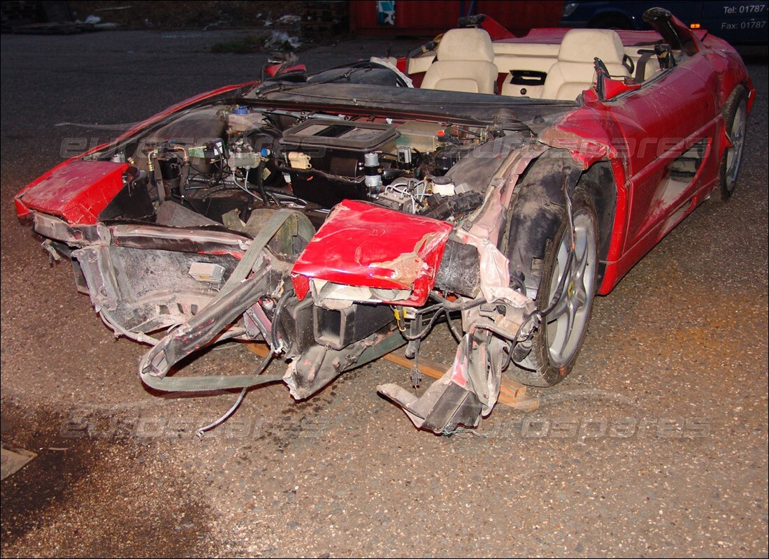 ferrari 355 (5.2 motronic) con 5,517 miles, preparándose para desmantelar #7