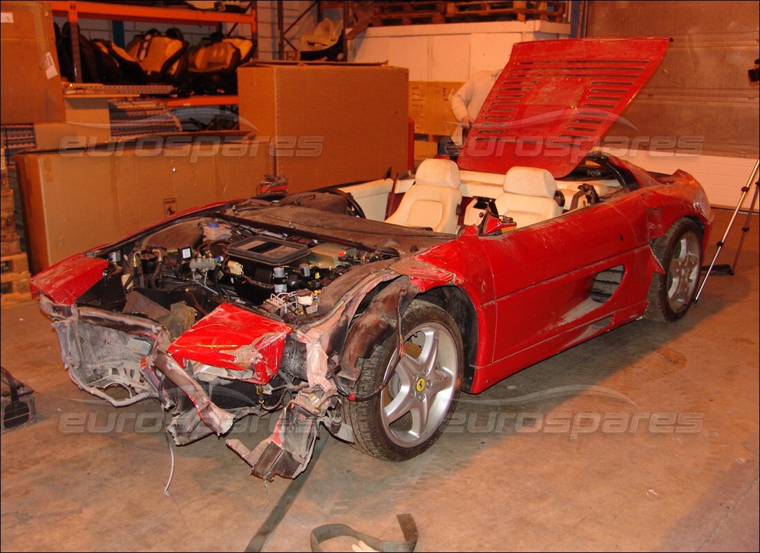 ferrari 355 (5.2 motronic) con 5,517 miles, preparándose para desmantelar #8