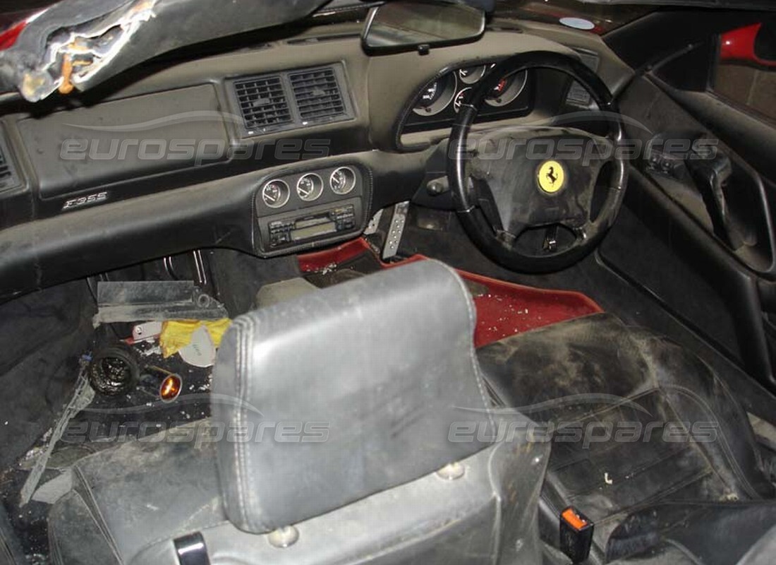 ferrari 355 (5.2 motronic) con 25,807 miles, preparándose para desmantelar #3
