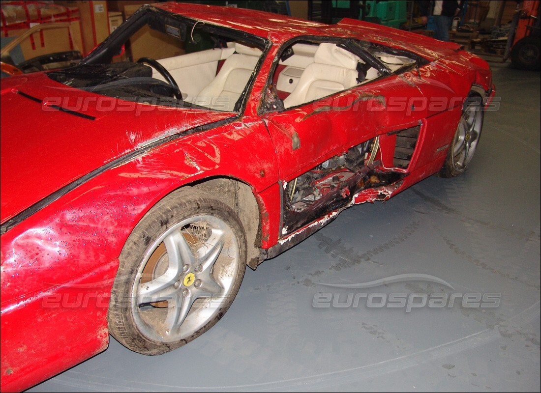 ferrari 355 (5.2 motronic) con 48,820 miles, preparándose para desmantelar #10