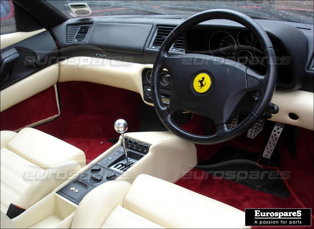 ferrari 355 (5.2 motronic) con 11,048 miles, preparándose para desmantelar #4