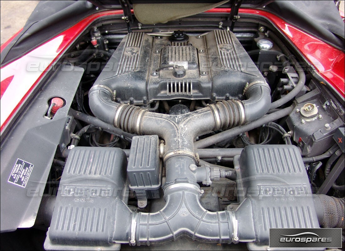 ferrari 355 (5.2 motronic) con 32,000 miles, preparándose para desmantelar #4