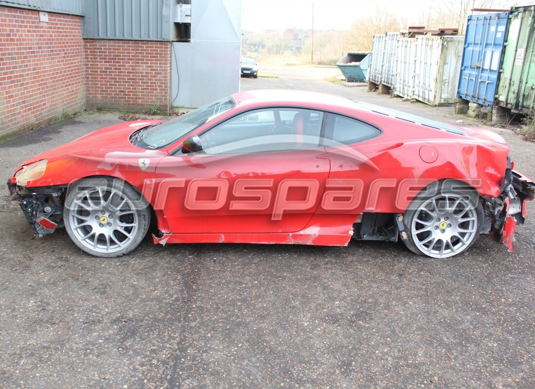 ferrari 360 challenge stradale con 20,367 kilómetros, en preparación para desmantelamiento #4