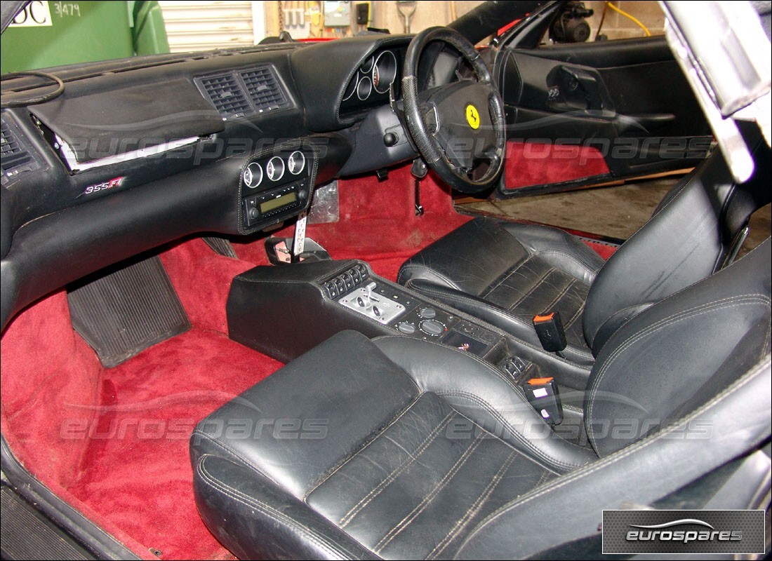 ferrari 355 (5.2 motronic) con 15,431 miles, preparándose para desmantelar #4