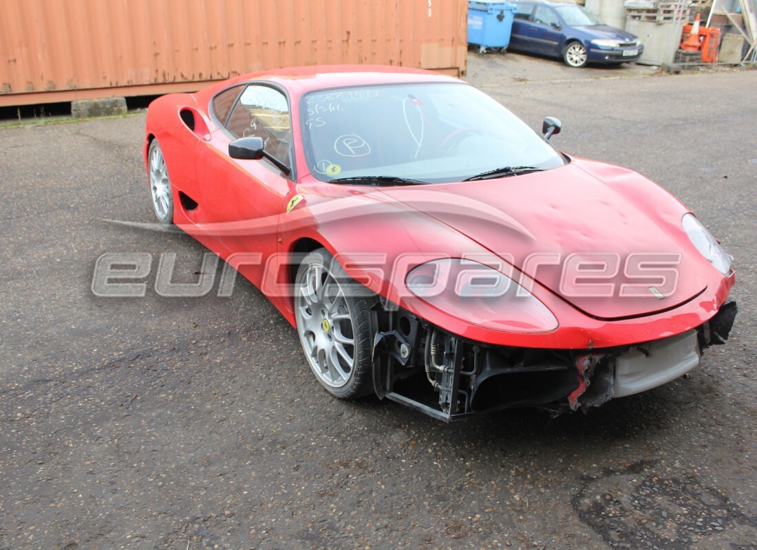 ferrari 360 challenge stradale con 20,367 kilómetros, en preparación para desmantelamiento #7