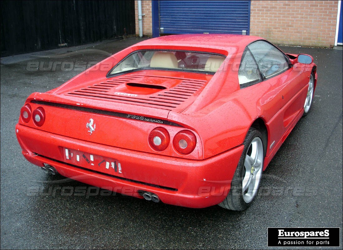 ferrari 355 (5.2 motronic) con 11,048 miles, preparándose para desmantelar #6