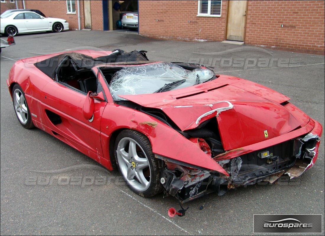 ferrari 355 (5.2 motronic) con 15,431 miles, preparándose para desmantelar #1