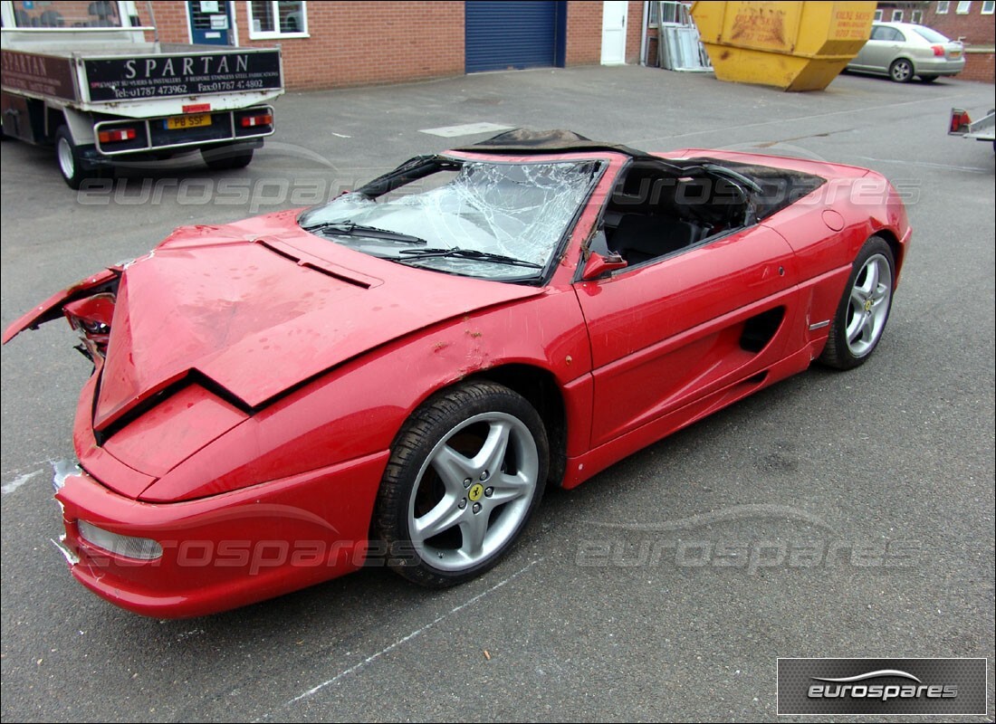 ferrari 355 (5.2 motronic) con 15,431 miles, preparándose para desmantelar #5