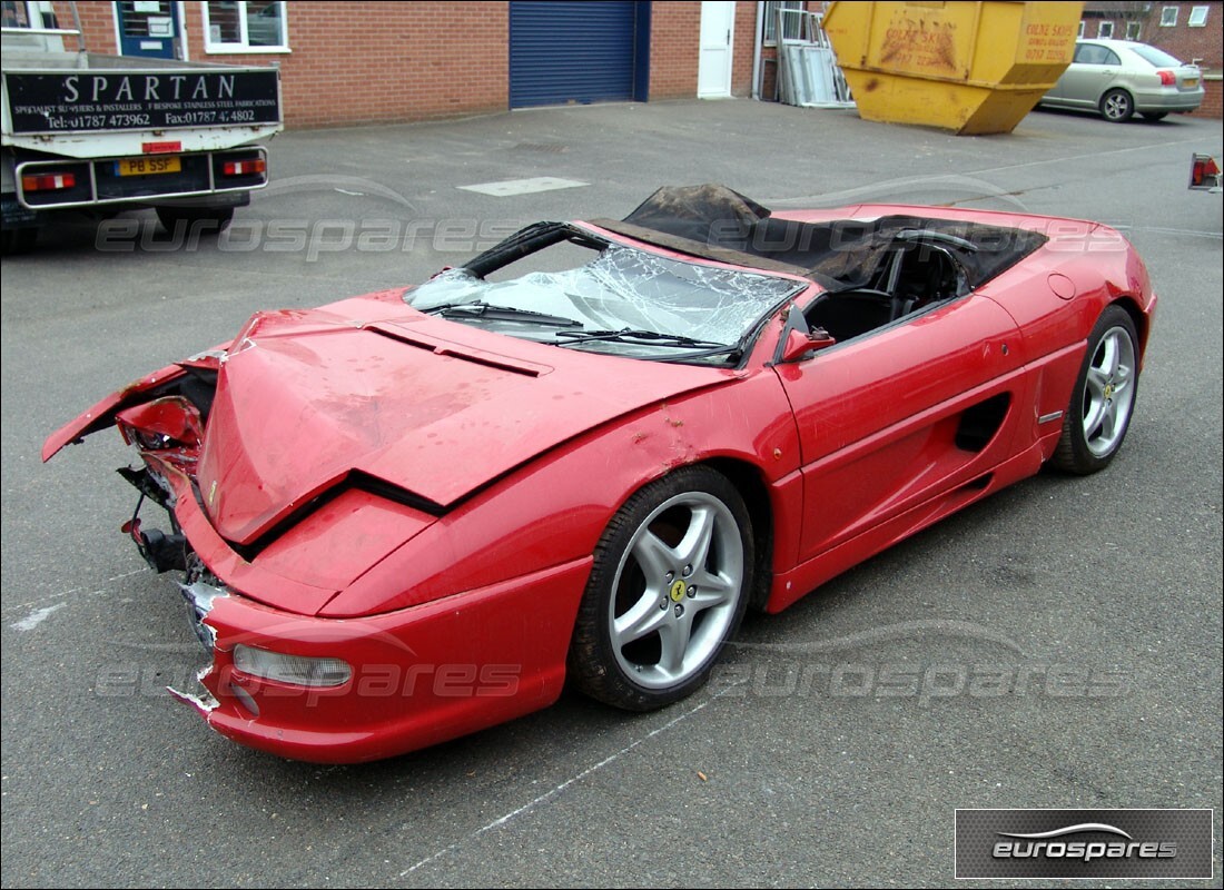 ferrari 355 (5.2 motronic) con 15,431 miles, preparándose para desmantelar #3