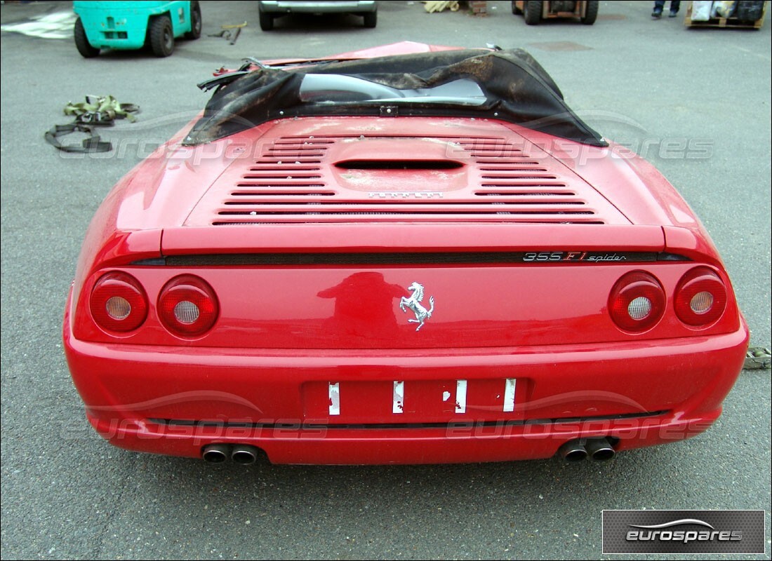 ferrari 355 (5.2 motronic) con 15,431 miles, preparándose para desmantelar #2