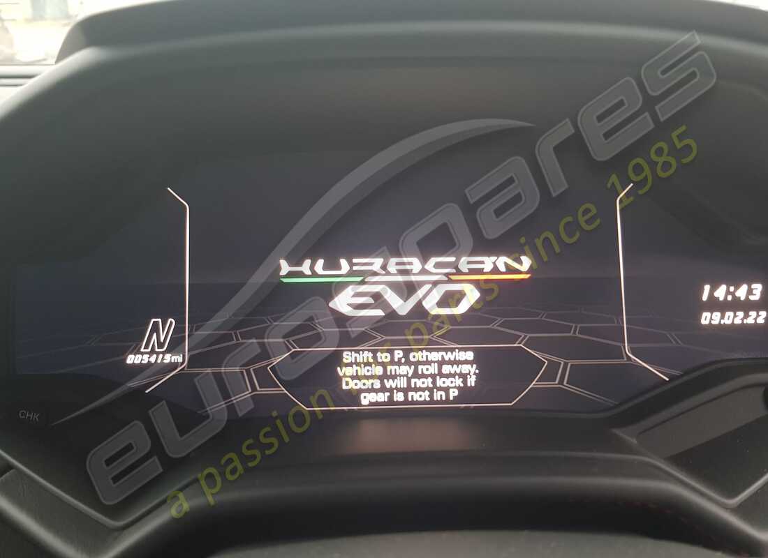 lamborghini evo coupe (2020) con 5,415 miles, preparándose para desmantelar #12