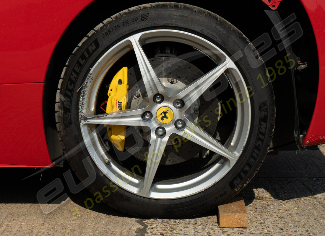 ferrari 458 italia (rhd) con menos de 20k tbc, en preparación para el desmantelamiento #25