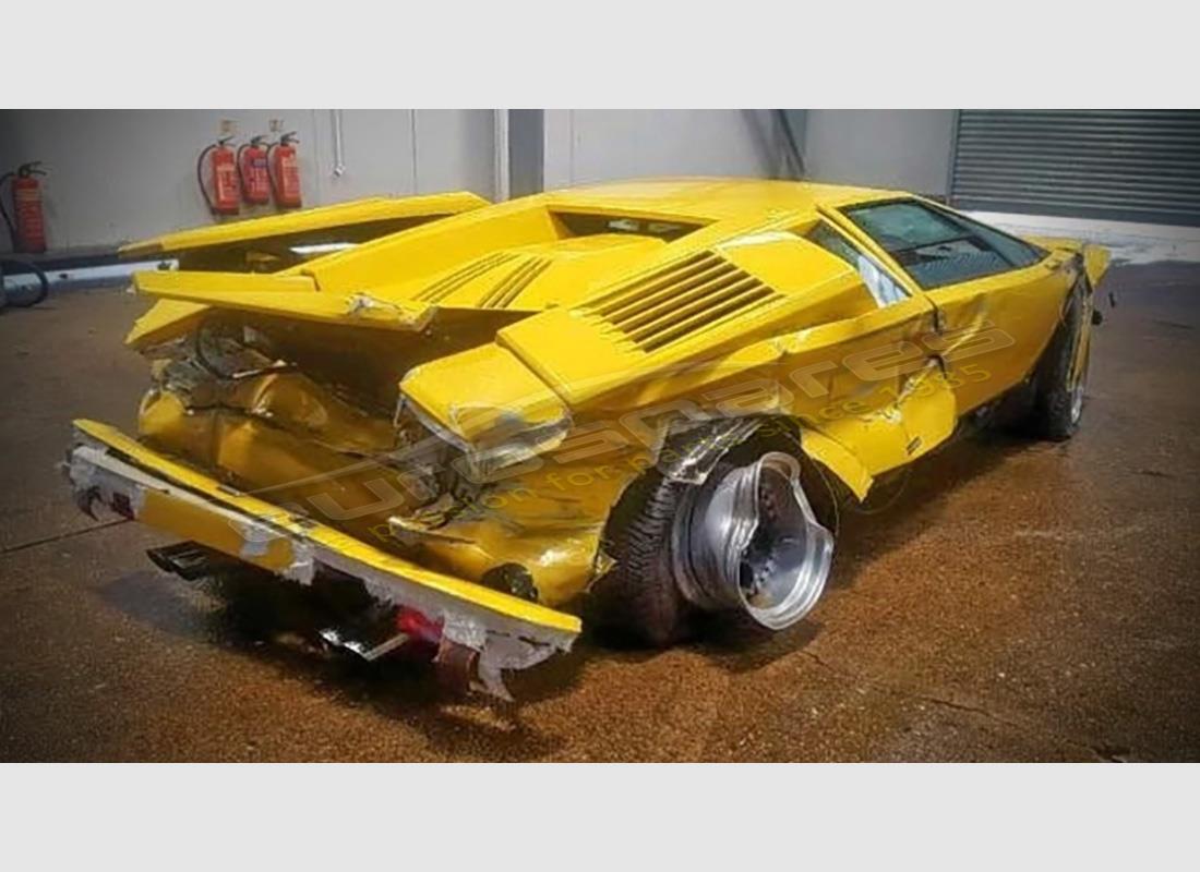 lamborghini countach 25th anniversary (1989) con 35,328 miles, preparándose para desmantelar #3