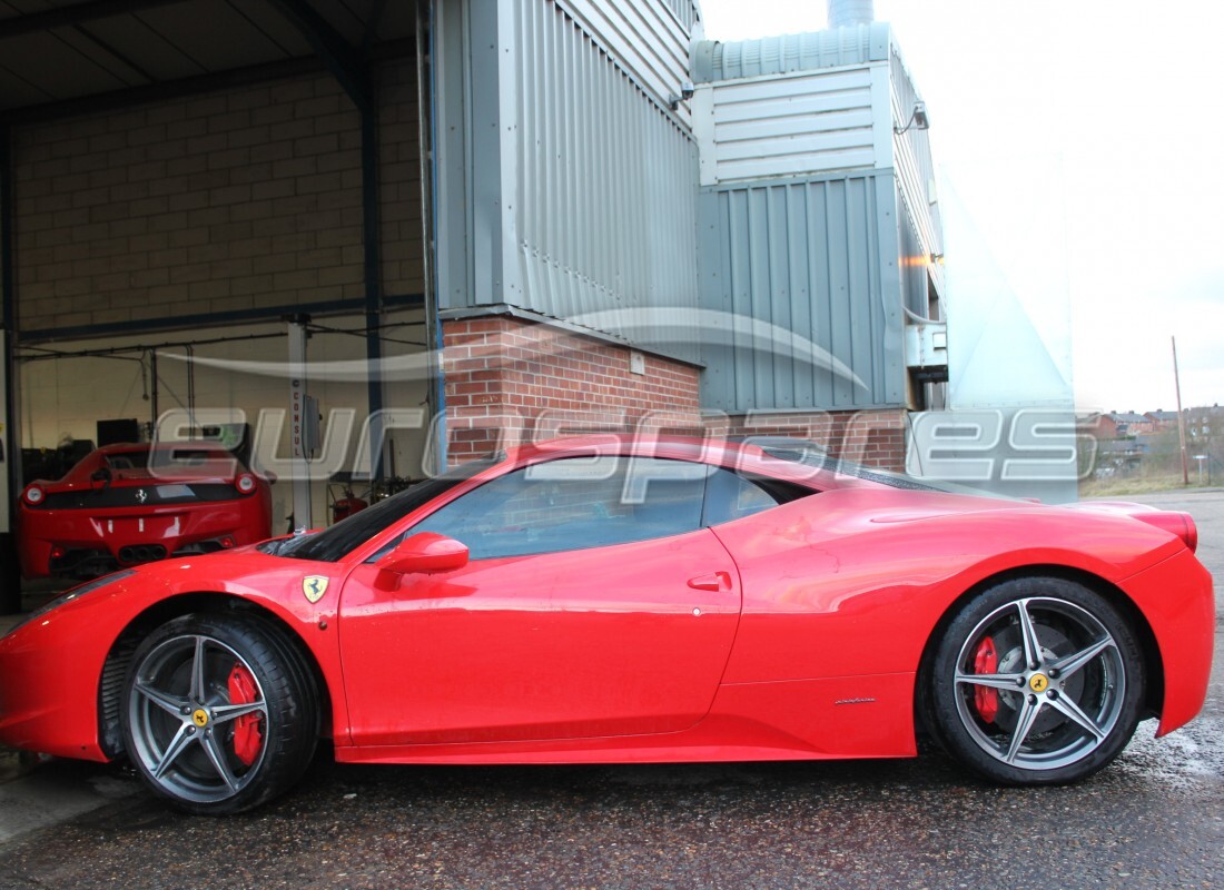 ferrari 458 italia (europe) con 42,651 kilómetros, en preparación para desmantelamiento #2