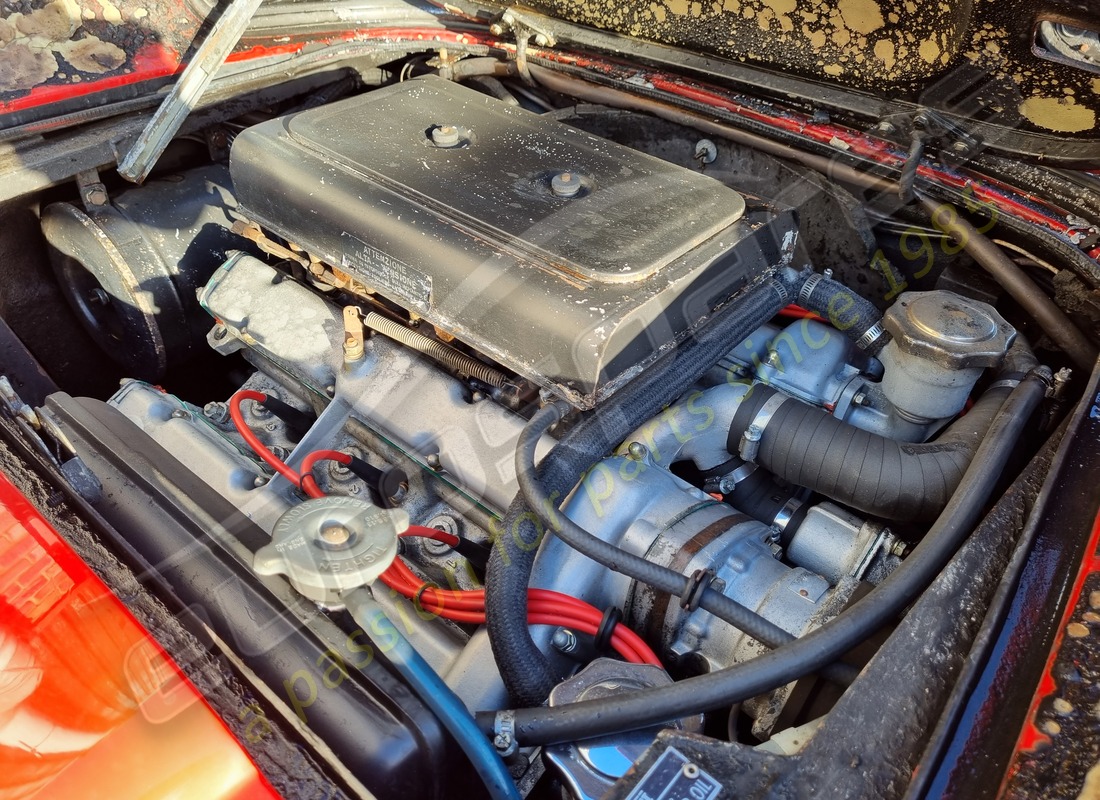 ferrari 246 dino (1975) con 58,145 miles, preparándose para desmantelar #27