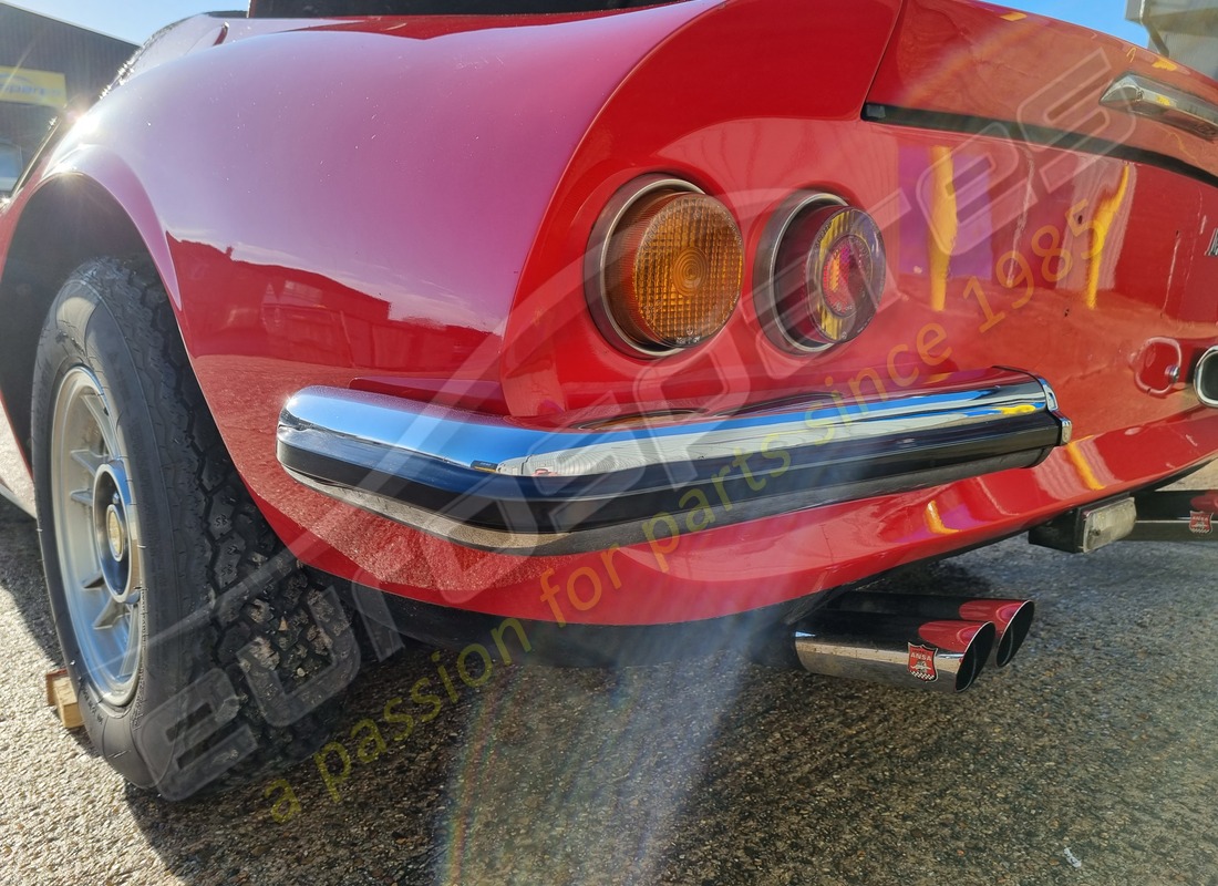 ferrari 246 dino (1975) con 58,145 miles, preparándose para desmantelar #15
