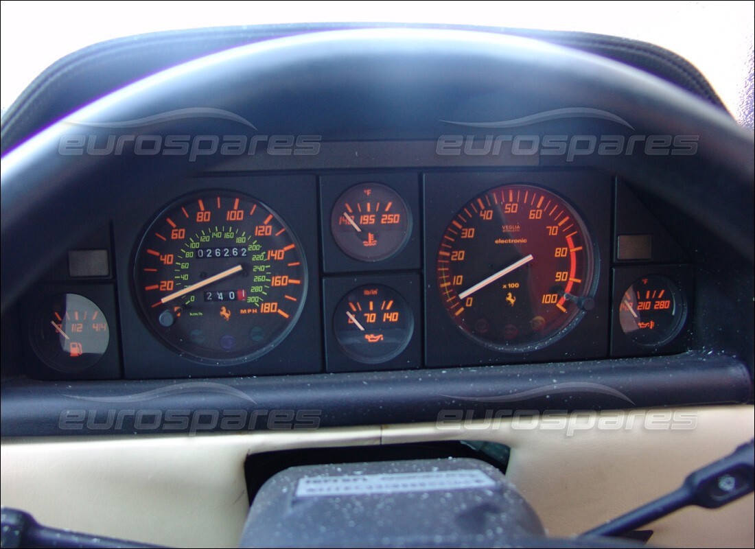 ferrari mondial 3.4 t coupe/cabrio con 26,262 miles, preparándose para desmantelar #4