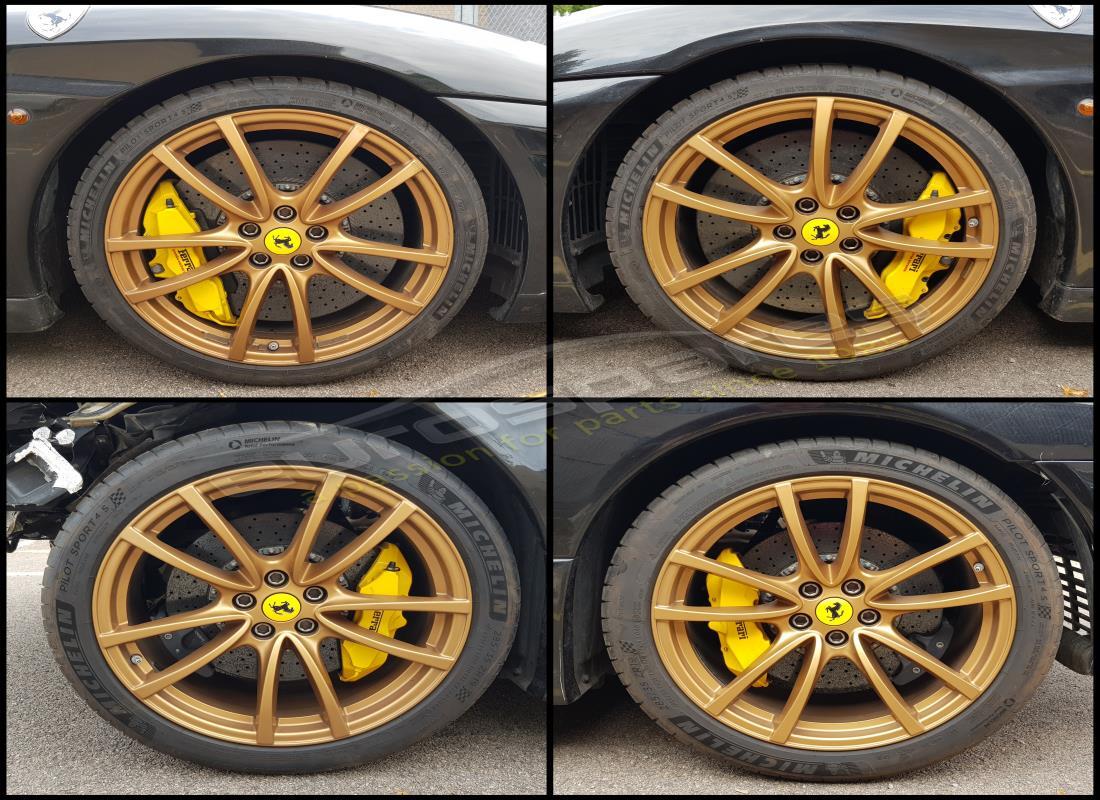 ferrari f430 scuderia (rhd) con 16,549 miles, preparándose para desmantelar #12