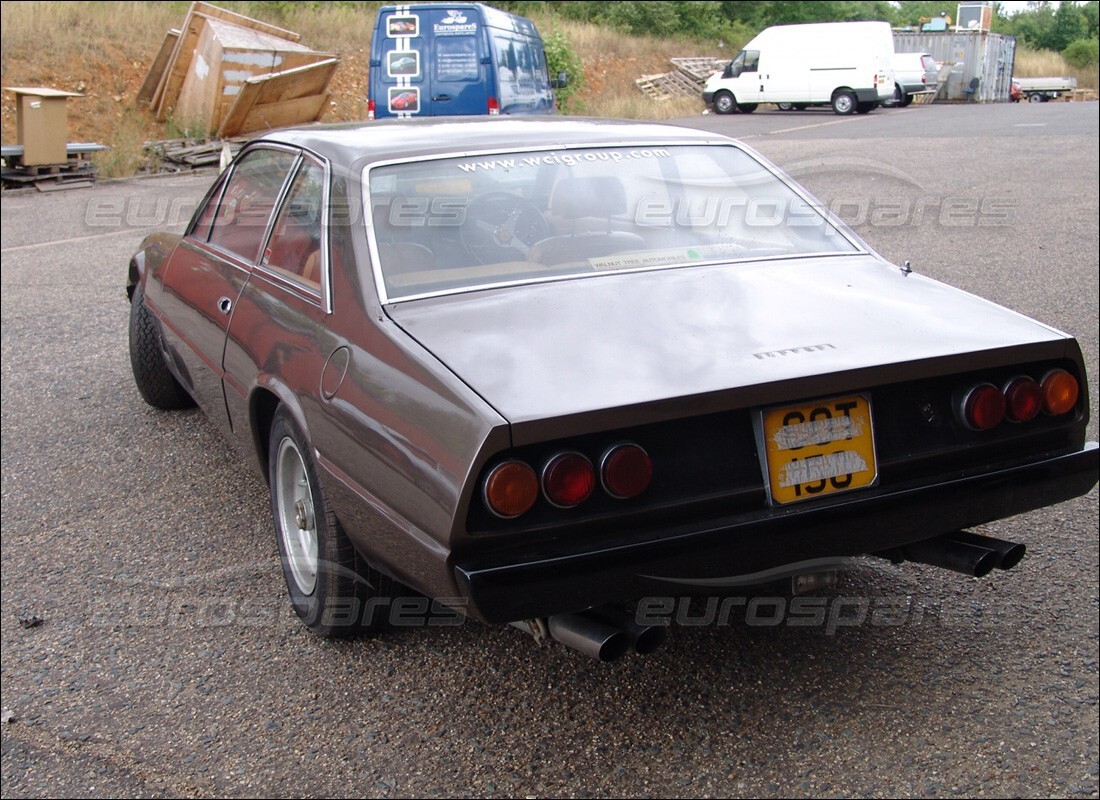 ferrari 365 gt4 2+2 (1973) con 74,889 miles, preparándose para desmantelar #5