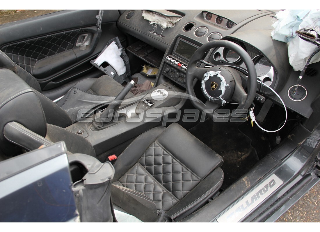 lamborghini lp560-4 spider (2010) con 8,000 miles, preparándose para desmantelar #8