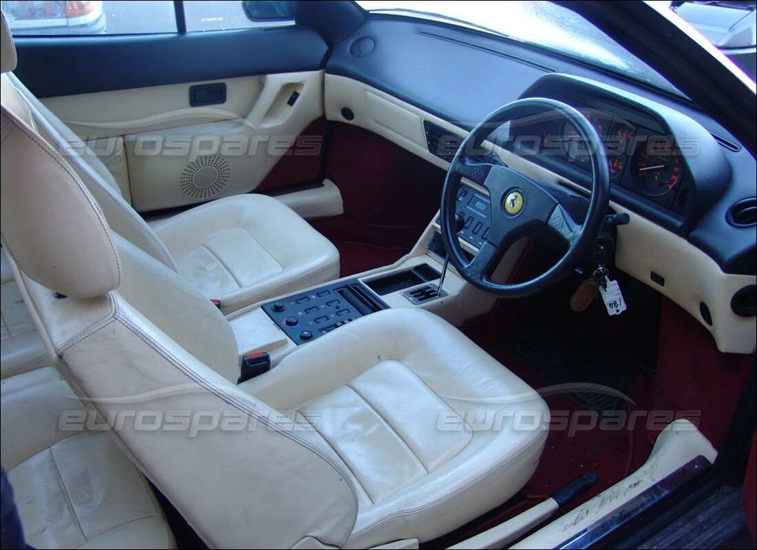 ferrari mondial 3.4 t coupe/cabrio con 26,262 miles, preparándose para desmantelar #6