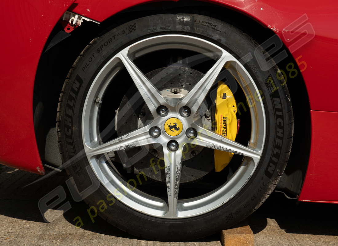 ferrari 458 italia (rhd) con menos de 20k tbc, en preparación para el desmantelamiento #27
