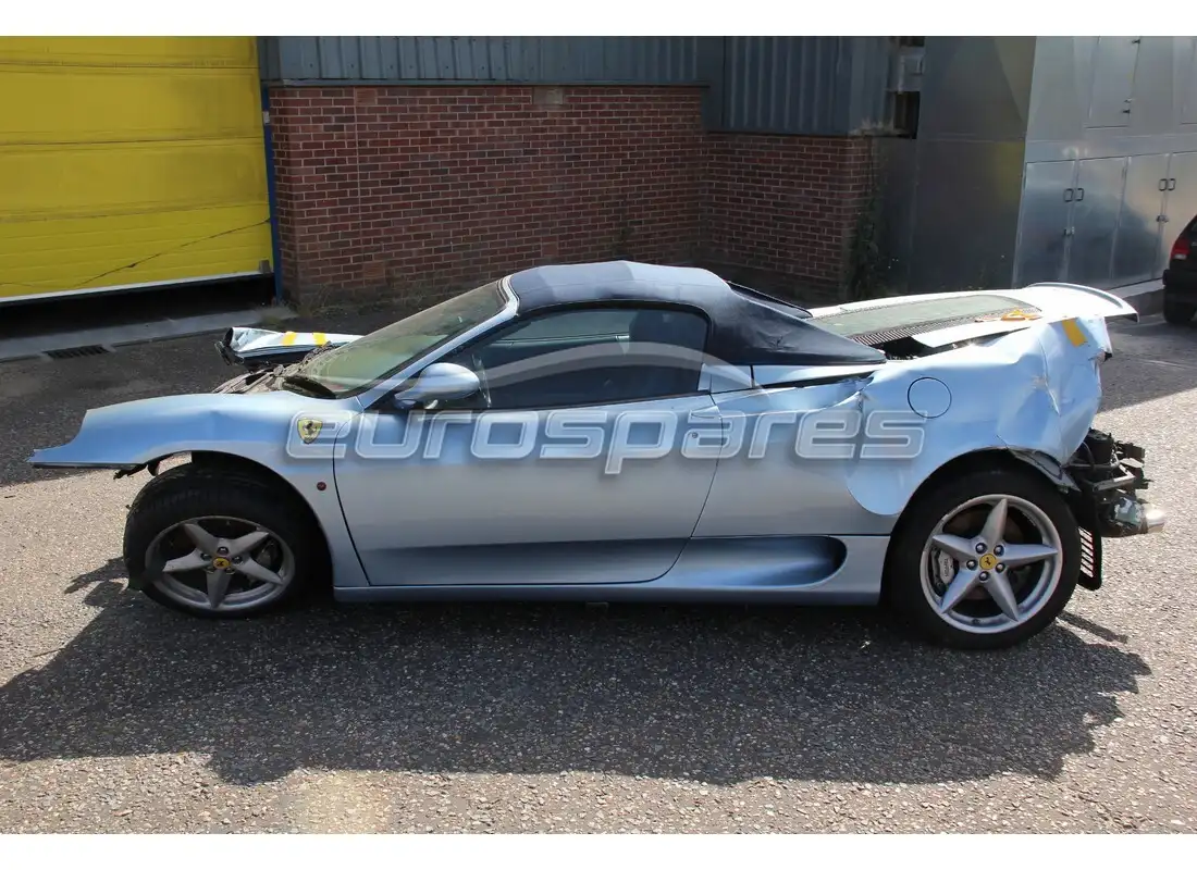ferrari 360 spider con 57,000 miles, preparándose para desmantelar #3