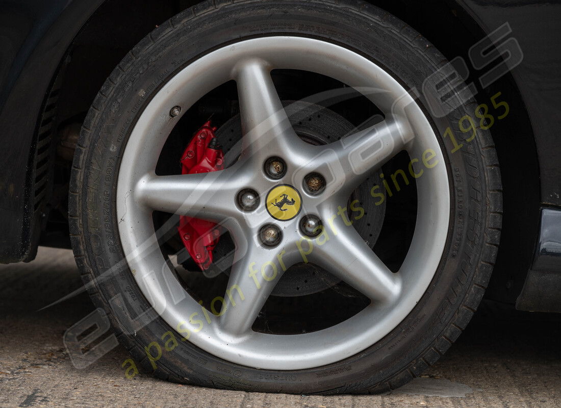 ferrari 550 maranello con 122523, preparándose para desmantelar #36