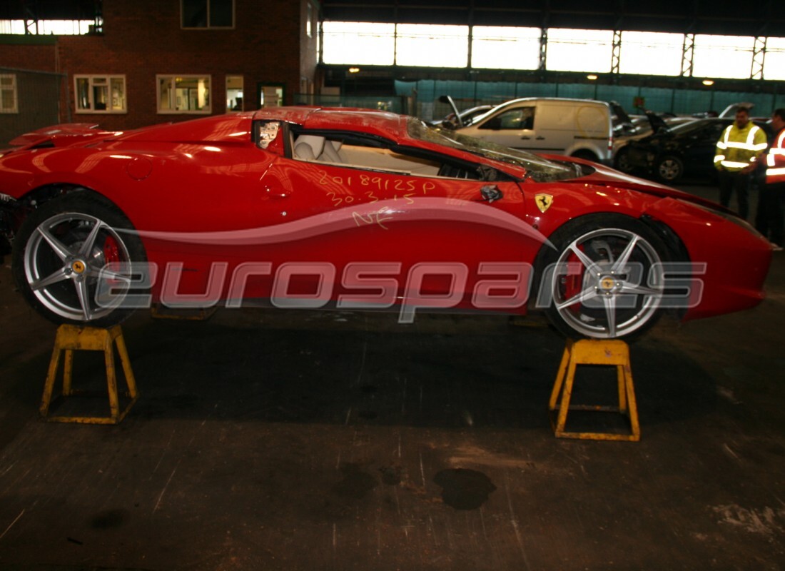 ferrari 458 spider (europe) con 2,200 miles, preparándose para desmantelar #3