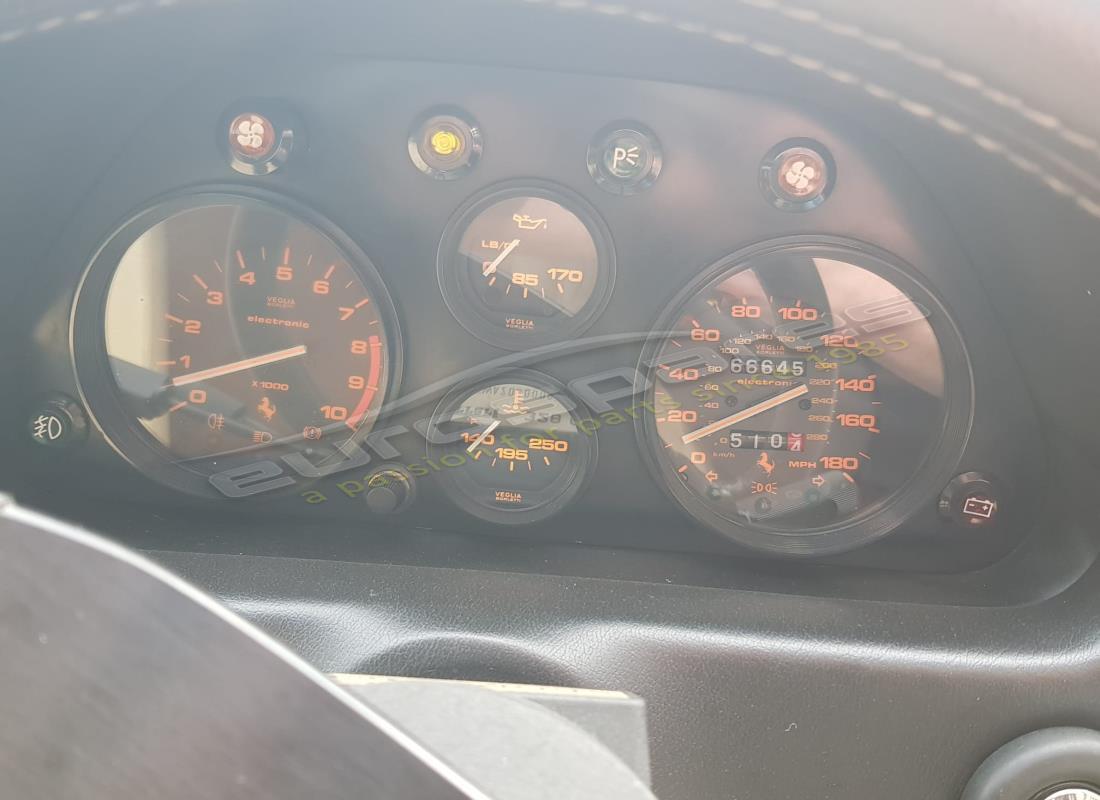 ferrari 328 (1988) con 66,645 miles, preparándose para desmantelar #12
