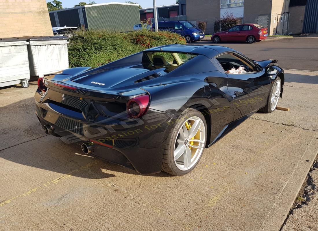 ferrari 488 spider (rhd) con 4,045 miles, preparándose para desmantelar #5