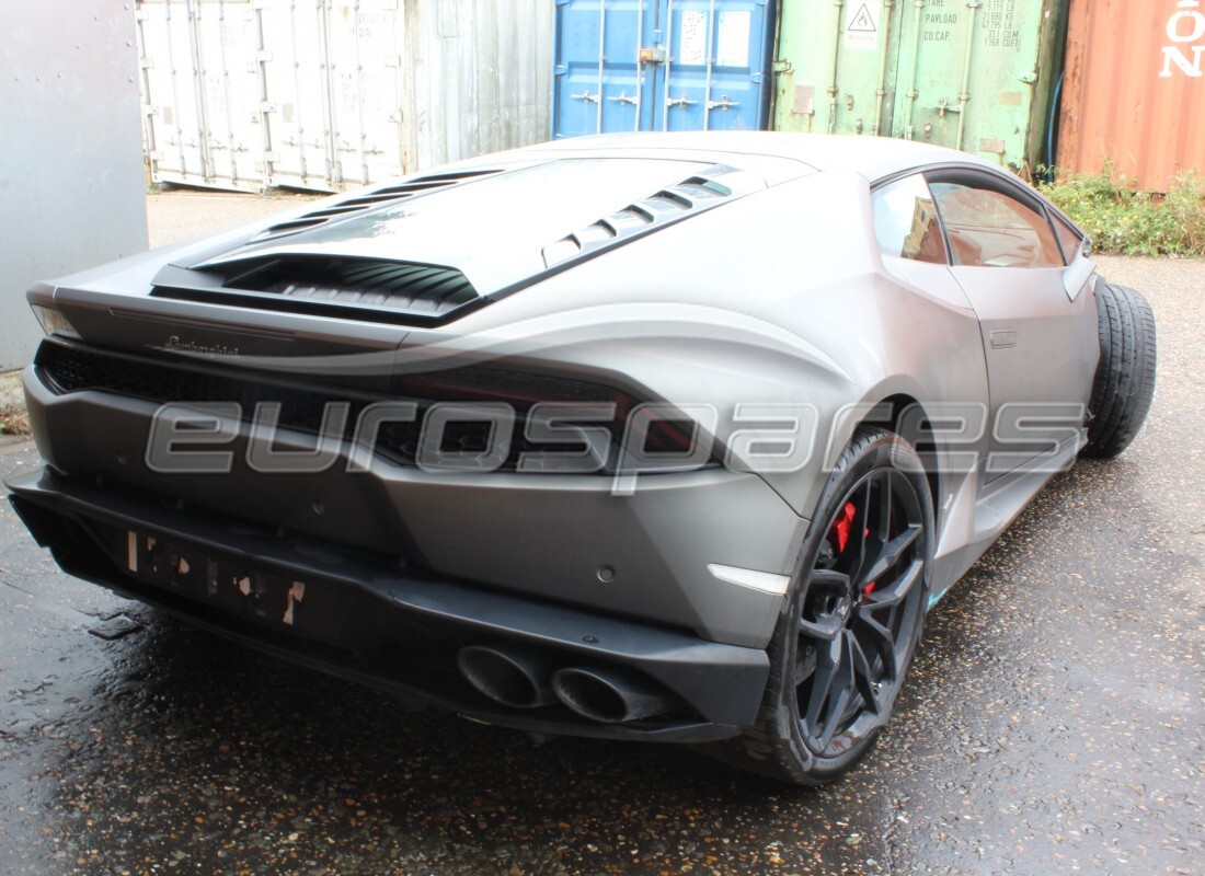 lamborghini 2016 (lp610-4 coupe) con 3,806 miles, preparándose para desmantelar #3