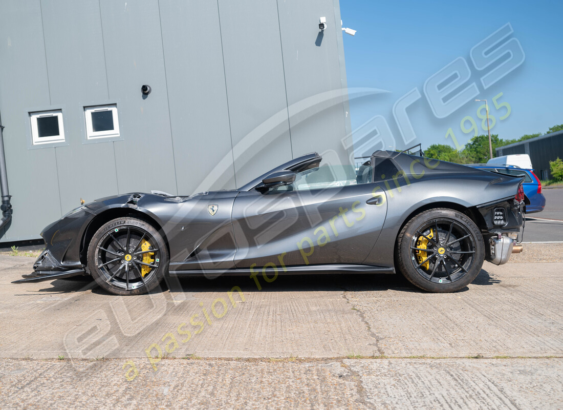 ferrari 812 gts con 620 millas, preparándose para el desmantelamiento de #2